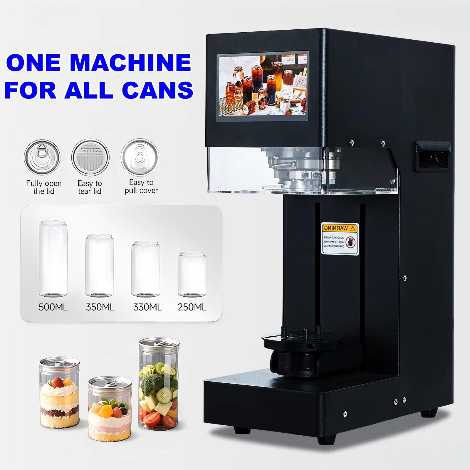 Intelligent Automatic Touch Screen Can Seamer