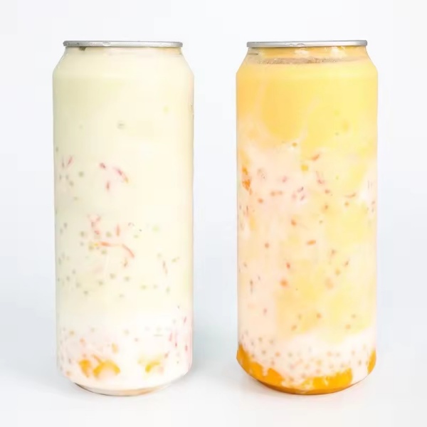 PET plastic milkshake can, milkshake bottle, milkshake container