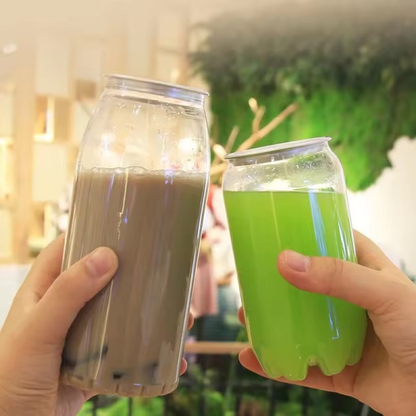PET Plastic Coffee Can & Beverage Cup for Catering