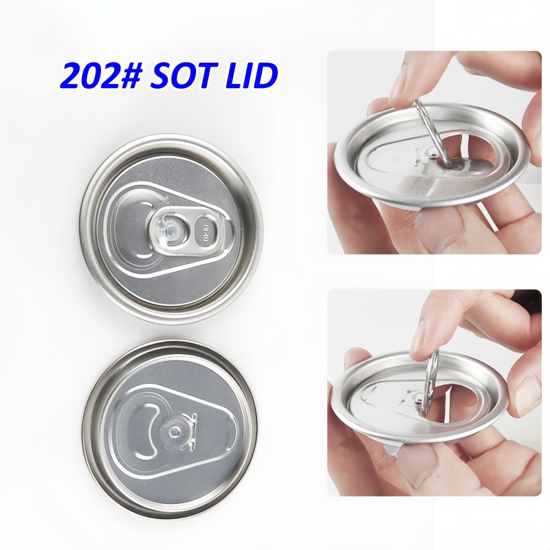 202# Aluminum Lids for PET Cans Airtight Seal