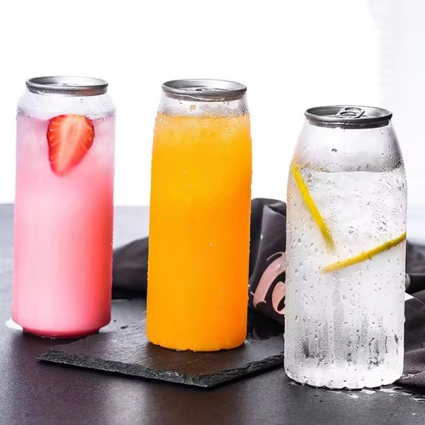 Customized Pet Can Plastic Drink Cans