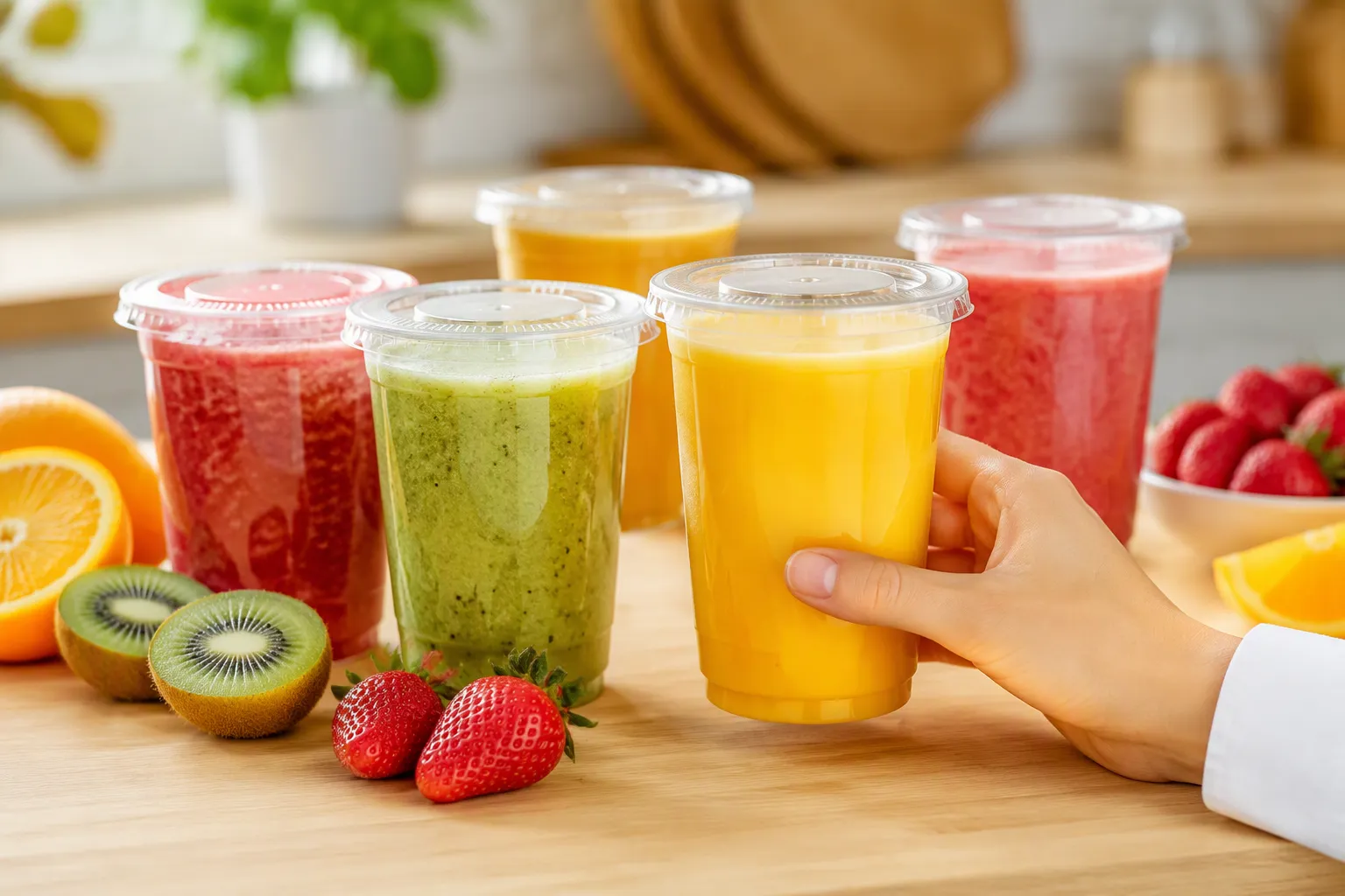 Clear PET Cups