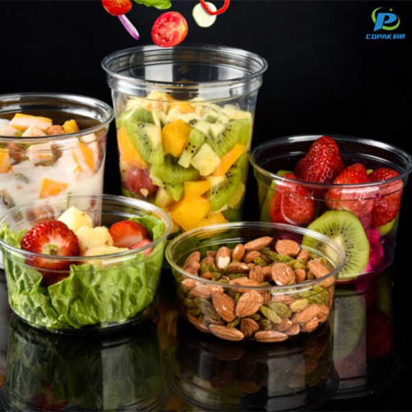 Disposable Plastic Food Container for Birthday Bashes