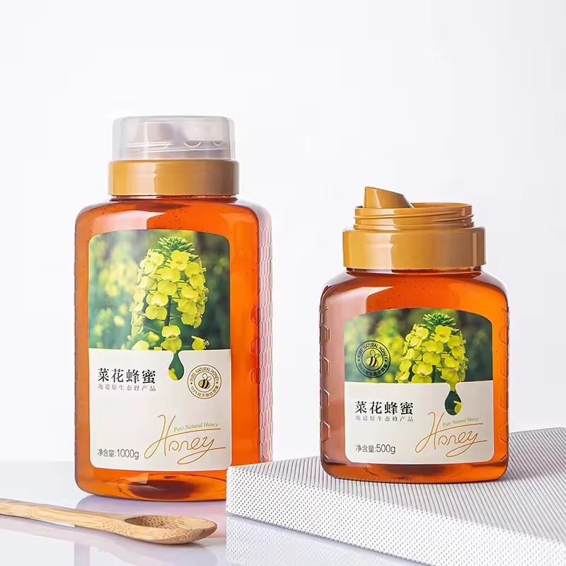 Plastic Honey Jars Syrup Squeeze Container Bottle