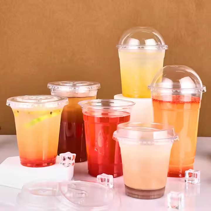 16 Oz Disposable Cups With Lids For Birthday Bashes