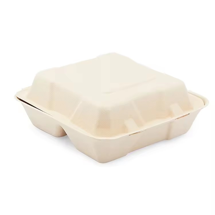 Take Out Container Clamshell 3 Compartment