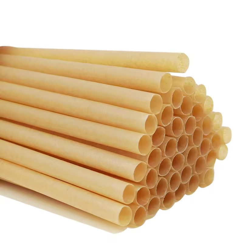 100% biodegradable edible sugarcane bagasse drinking straw