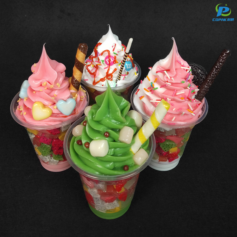 Ice Cream Plastic Cup for Wedding Desserts