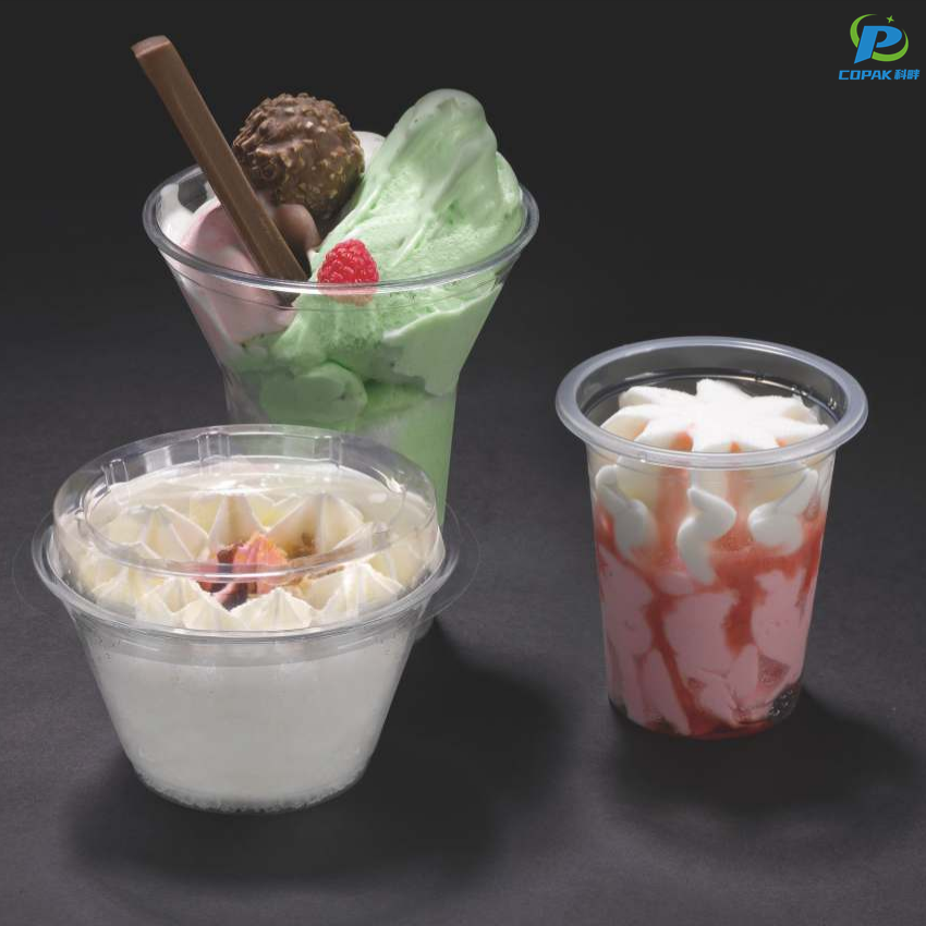 PET ice cream cup