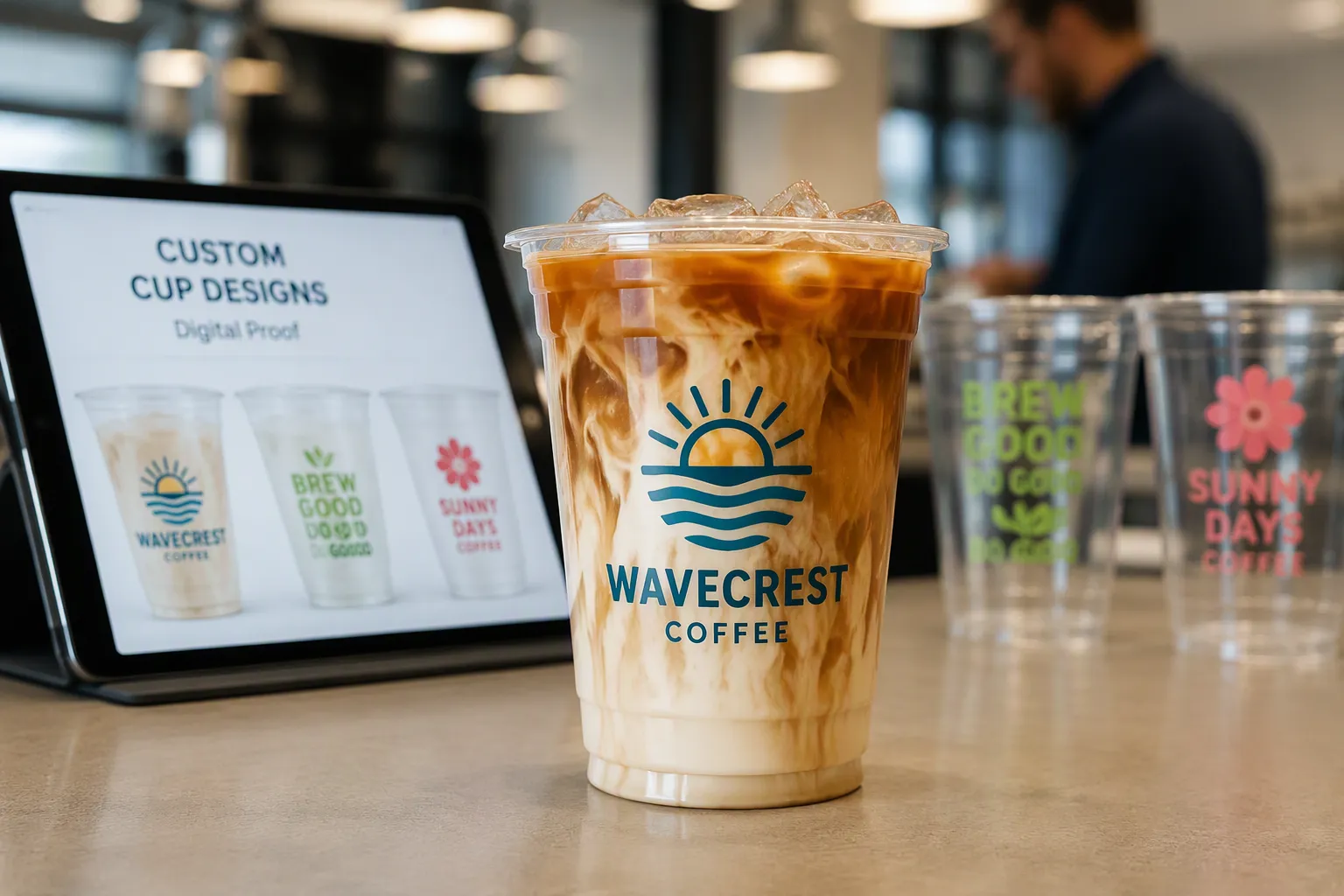Plastic Cups for Coffee Shops
