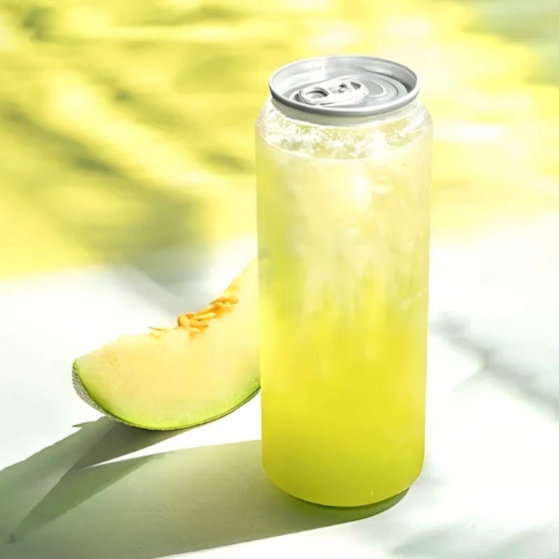 Transparent PET Juice Can for Wedding Brunch & Catering
