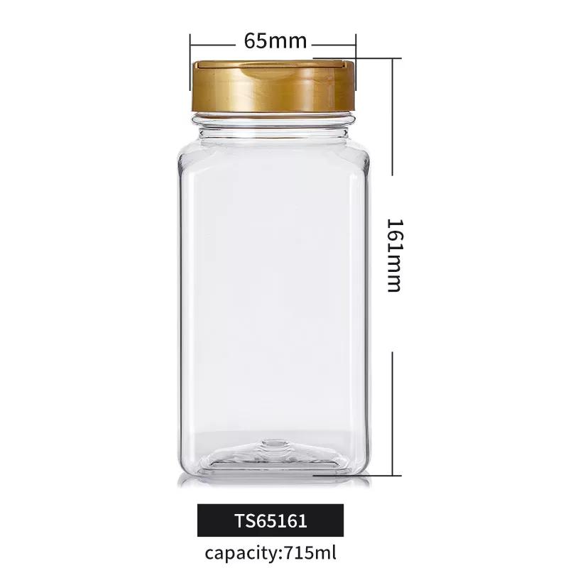 plastic spice jars